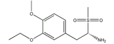 (S)-1-(3-ethoxy-4-methoxyphenyl)-2-(methylsulfonyl)ethanamine
